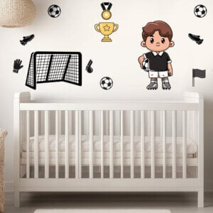 Adesivo de Parede de Futebol
