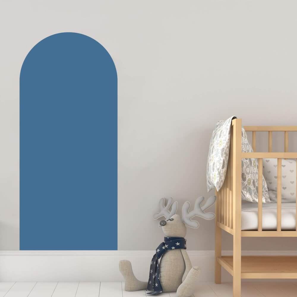 Adesivo de Parede Arco Infantil Minimalista Tons Neutros 54x120cm