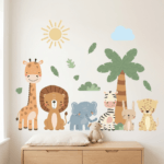 Adesivo de Parede Infantil Safari Selva Grande