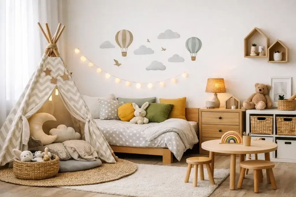 Como decorar quarto infantil alugado sem obra