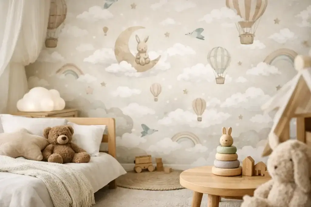 Papel de parede infantil sem erro