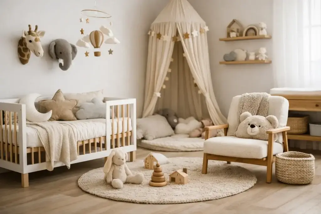 12 ideias de decoração para berçário