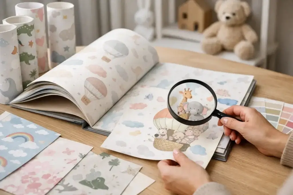 Como escolher papel infantil sem erro