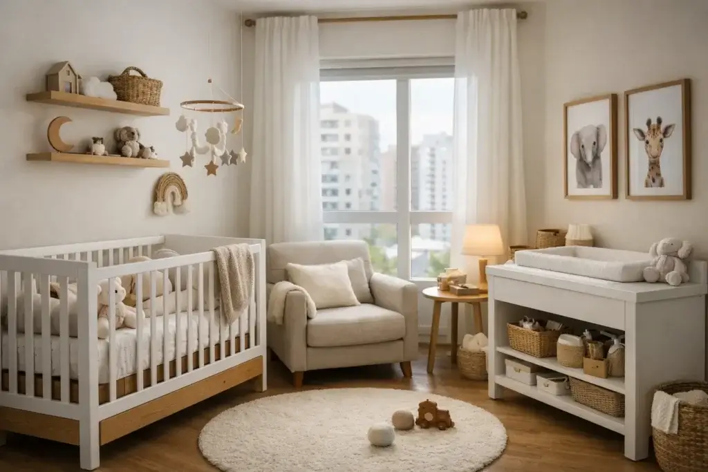 Como decorar quarto bebê em apartamento