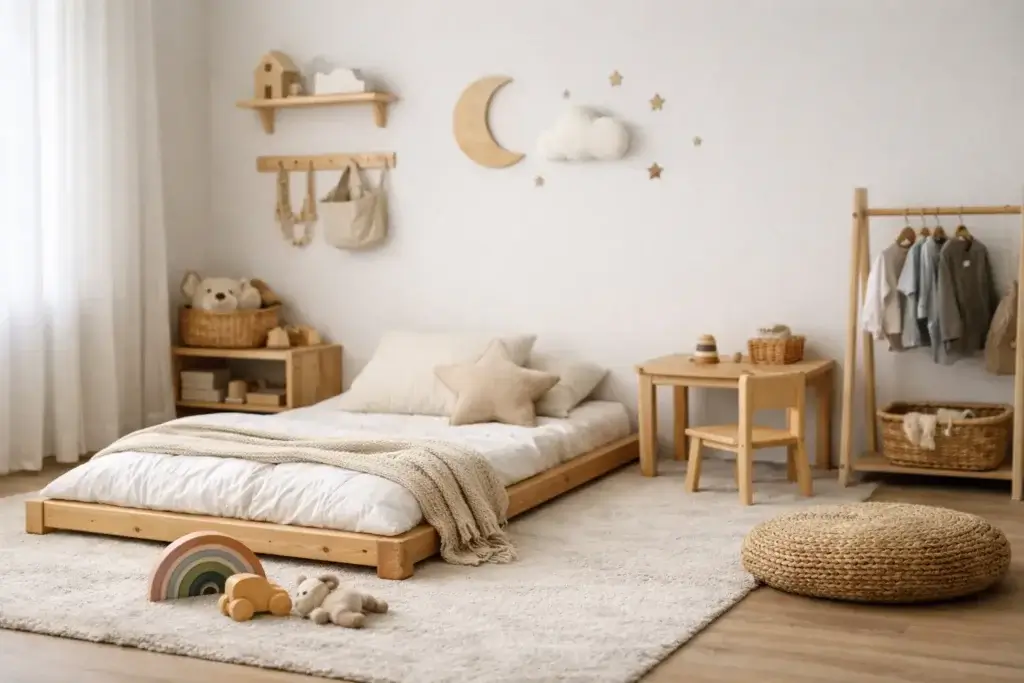 Como montar quarto montessoriano simples sem obra